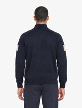 MC2 Saint Barth Navy Patch Sweater - | Spazio Pritelli