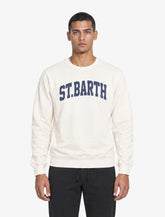 MC2 Saint Barth men's crewneck logo sweatshirt - | Spazio Pritelli