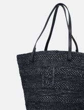 By Malene Birger Mirabell straw tote - | Spazio Pritelli