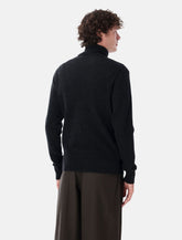 Lemaire Stand-Collar merino wool sweater - | Spazio Pritelli