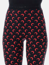 Marine Serre all-over Moon print leggings - | Spazio Pritelli