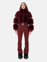 Goldbergh Lieke faux fur ski suit - | Spazio Pritelli