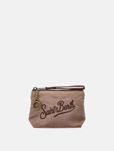 MC2 Saint Barth Mini Aline waxed pouch - | Spazio Pritelli