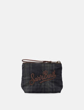 MC2 Saint Barth Mini Aline waxed pouch - | Spazio Pritelli
