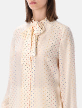 Valentino Garavani Star print silk blouse - | Spazio Pritelli