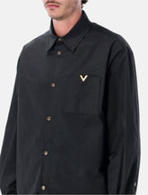Valentino Garavani nylon shirt jacket VGold - | Spazio Pritelli