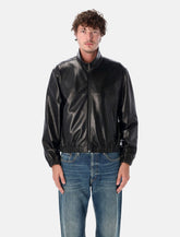 Saint Laurent Cassandre lambskin jacket - | Spazio Pritelli
