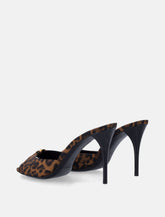 Saint Laurent Babylone leopard mules - | Spazio Pritelli