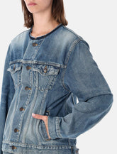 Balenciaga Hourglass denim jacket - | Spazio Pritelli