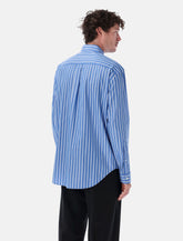 Balenciaga striped cotton shirt - | Spazio Pritelli