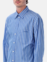 Balenciaga striped cotton shirt - | Spazio Pritelli