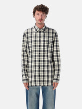 Balenciaga checked cotton flannel shirt - | Spazio Pritelli