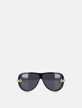 Bottega Veneta Knot Aviator Sunglasses - | Spazio Pritelli