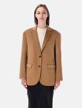 Anine Bing Quinn wool and cashmere blazer - | Spazio Pritelli