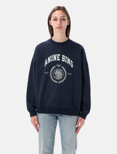 Felpa Anine Bing Miles collegiate blu - | Spazio Pritelli