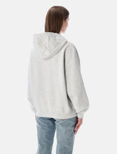 Anine Bing Harvey melange grey hoodie - | Spazio Pritelli