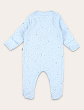 Petit Bateau baby sleepsuit with star print - | Spazio Pritelli