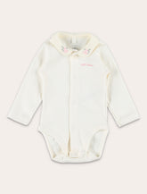 Petit Bateau floral embroidery bodysuit - | Spazio Pritelli