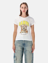 Ganni baby fit tiger T-shirt - | Spazio Pritelli