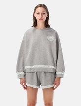 Ganni Isoli lace sweatshirt - | Spazio Pritelli