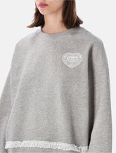 Ganni Isoli lace sweatshirt - | Spazio Pritelli