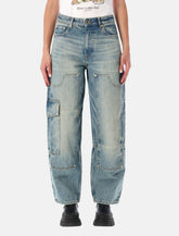 Ganni Audri rigid denim jeans - | Spazio Pritelli