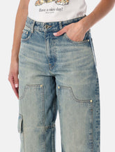 Ganni Audri rigid denim jeans - | Spazio Pritelli