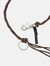 Our Legacy Brown Braided Ladon Necklace - | Spazio Pritelli
