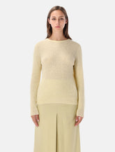 Auralee Baby Suri alpaca sheer knit - | Spazio Pritelli