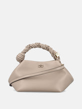 Borsa Bow small Ganni Oyster - | Spazio Pritelli