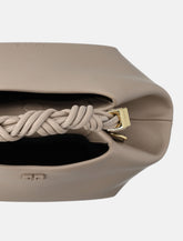 Borsa Bow small Ganni Oyster - | Spazio Pritelli