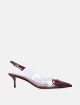 Alaïa Le Cœur Patent Slingbacks - | Spazio Pritelli