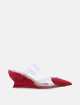 Alaïa Le Cœur wedge mules - | Spazio Pritelli