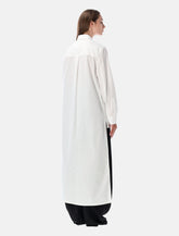 Alaïa asymmetric cotton shirt - | Spazio Pritelli