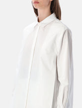 Alaïa asymmetric cotton shirt - | Spazio Pritelli