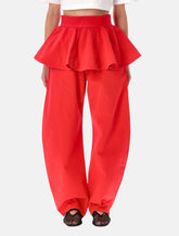 Alaïa denim peplum belt - | Spazio Pritelli