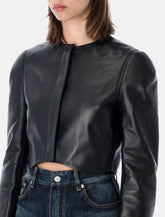 Alaïa lamb leather jacket - | Spazio Pritelli