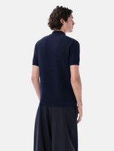 Lacoste Polo Bouclé Knit Classic Fit Signature Crocodile - | Spazio Pritelli