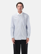 Salvatore Piccolo Alberto cotton stripe shirt - | Spazio Pritelli