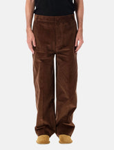 AMI Paris corduroy chino trousers - | Spazio Pritelli