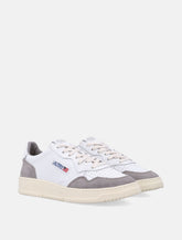 Autry Medalist white and grey sneakers - | Spazio Pritelli