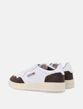Autry Medalist white and brown sneakers - | Spazio Pritelli