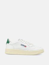 Autry Medalist Low men’s sneakers - White-green - | Spazio Pritelli
