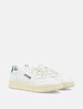 Autry Medalist Low men’s sneakers - White-green - | Spazio Pritelli
