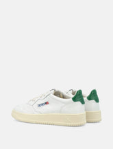 Autry Medalist Low men’s sneakers - White-green - | Spazio Pritelli