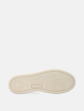 Autry Medalist low leather sneakers in white and feather grey - | Spazio Pritelli