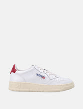 Autry Medalist white and red sneakers - | Spazio Pritelli