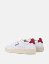 Autry Medalist white and red sneakers - | Spazio Pritelli