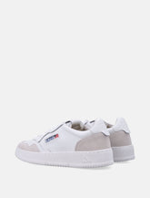 Autry Medalist white beige leather sneakers - | Spazio Pritelli