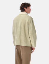 Auralee reversible merino mouton blouson - | Spazio Pritelli